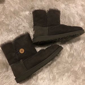 Ugg gray Bailey Button boots